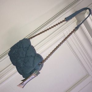 NWT Denim Shoulder Purse